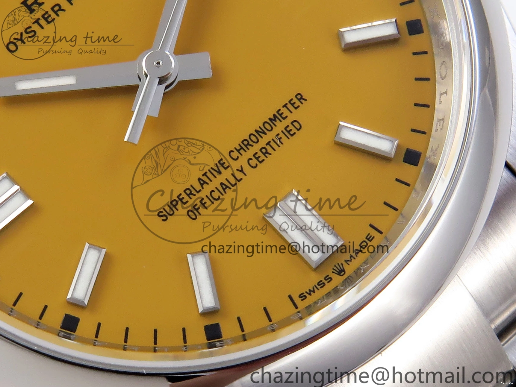 MiroTime 0223 Popular OYSTER PERPETUAL 126000 36MM VSF 1:1 BEST EDITION 904L STEEL YELLOW DIAL VS 1774